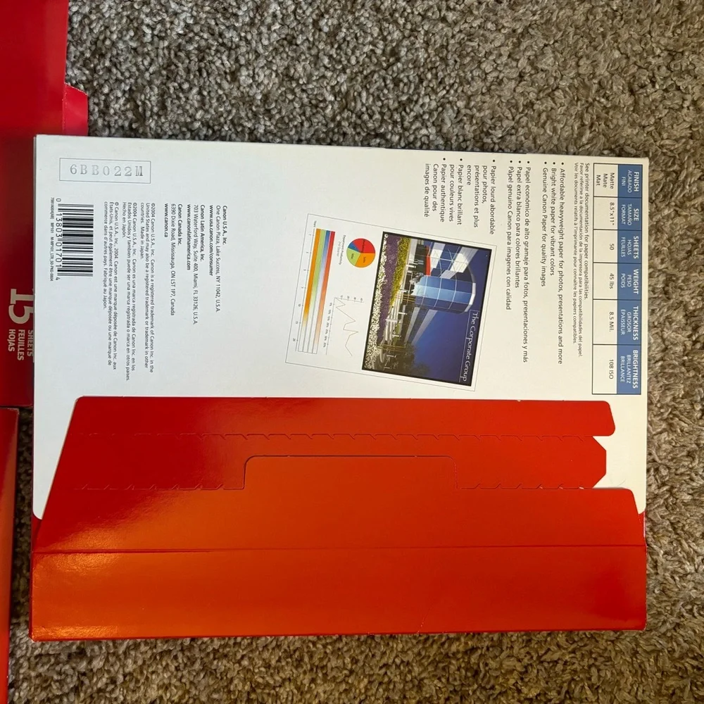 Lot of- Canon photo paper 8.5